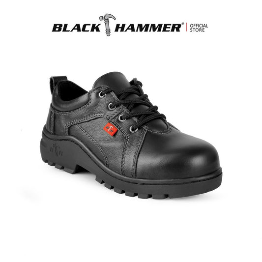 Black Hammer Women Low Cut With Shoelace Safety Shoes BH2_3890