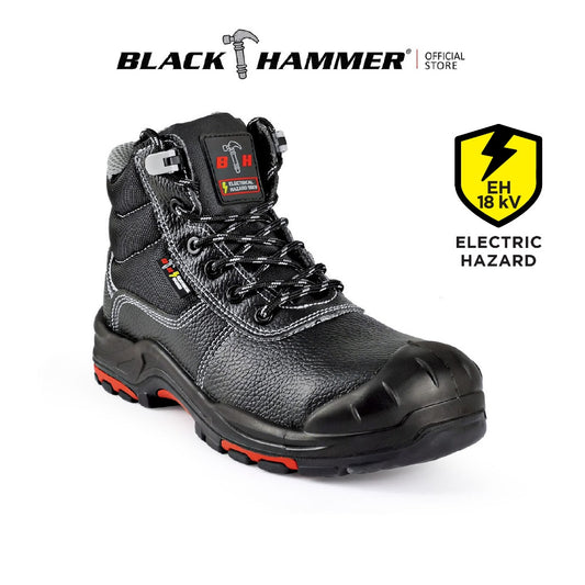 Black Hammer Electric Hazard Safety Shoes. ASTM F2413-18
