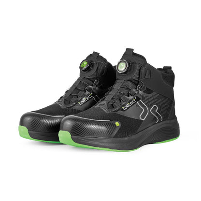 Toetect Men Mid Cut with Fast Lock Safety Shoe TOE-SP007