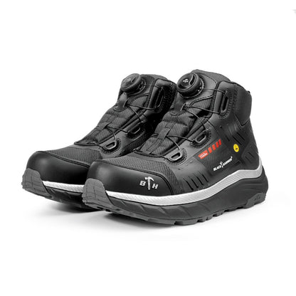 Black Hammer UltraGrip Pro Series Men Mid Cut Safety Shoe BHS-22006
