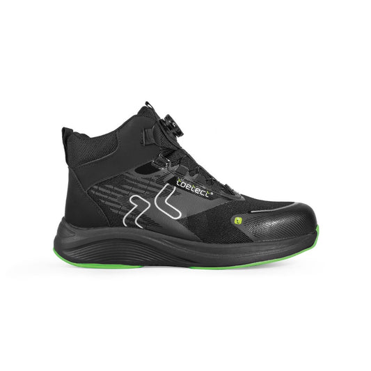 Toetect Men Mid Cut with Fast Lock Safety Shoe TOE-SP007