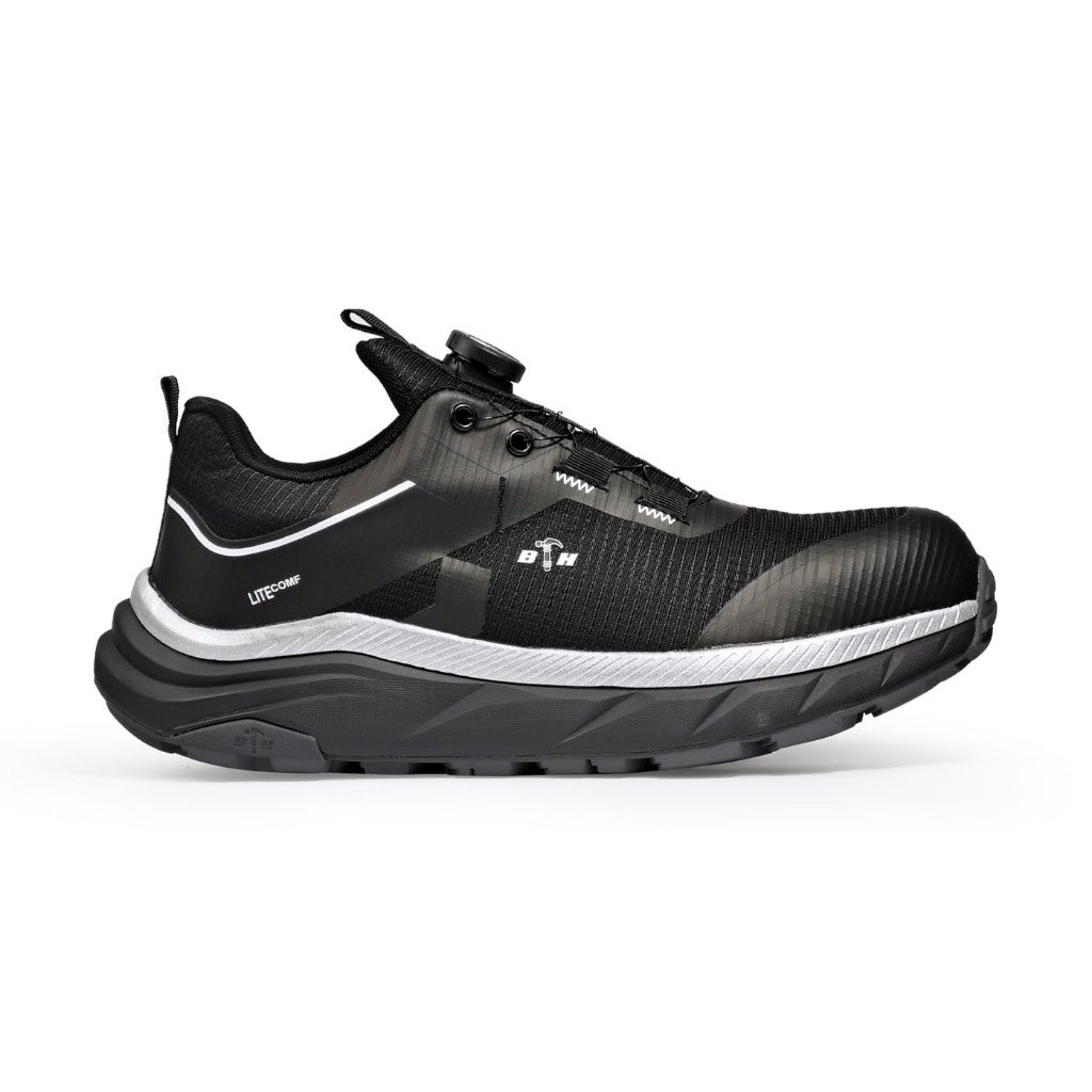 Black Hammer UltraGrip Pro Series Men Low Cut Safety Shoe BHS-201629