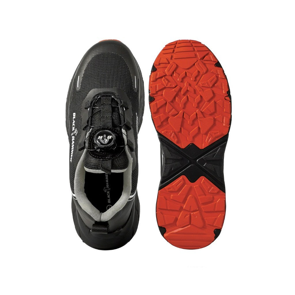 Black Hammer Low Cut with Fastlock ESD Safety Shoe BHS-201612