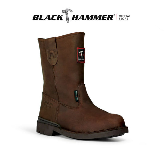 Black Hammer Men 4000 Series High Cut Slip On Safety Shoes BH4755