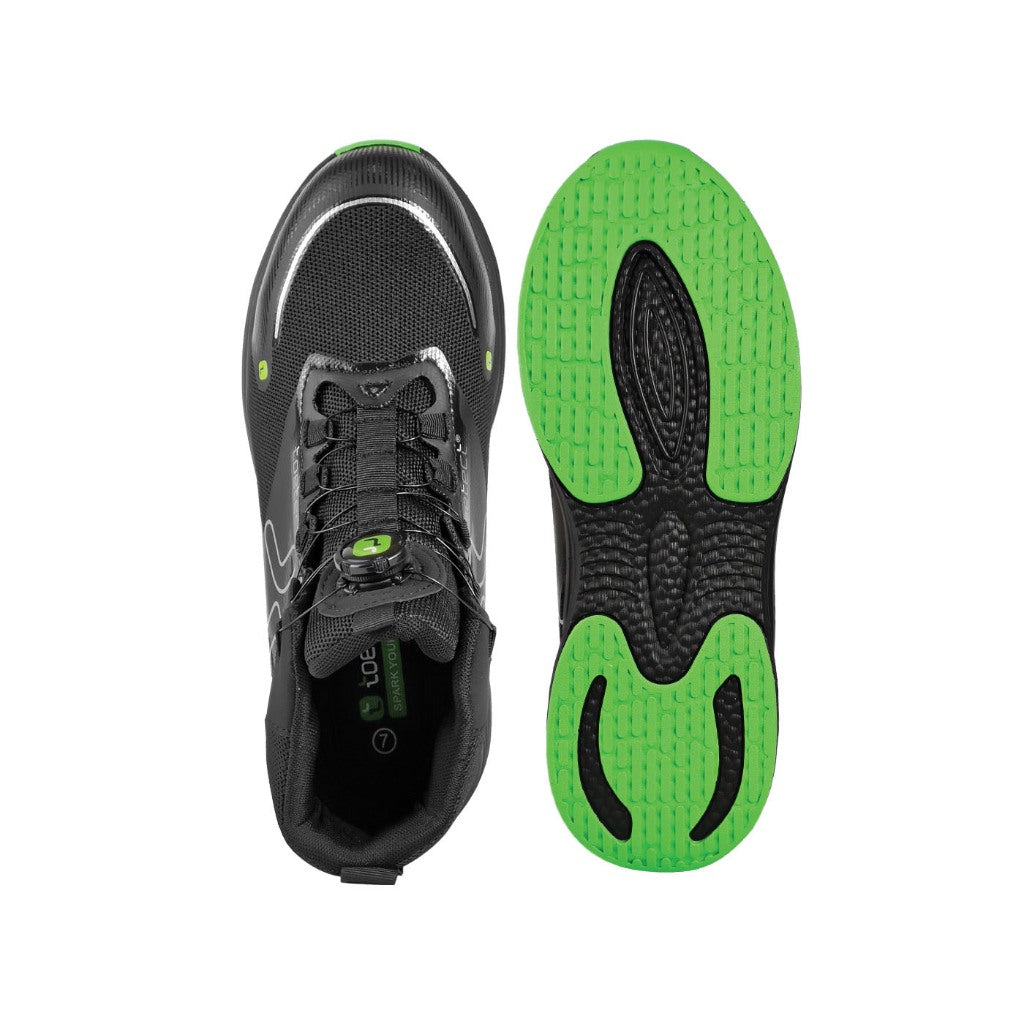 Toetect Men Mid Cut with Fast Lock Safety Shoe TOE-SP007