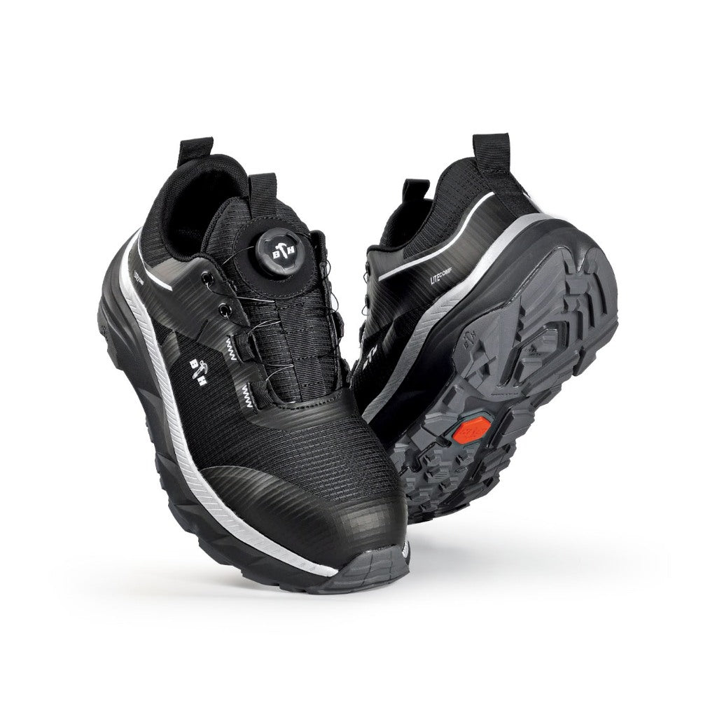 Black Hammer UltraGrip Pro Series Men Low Cut Safety Shoe BHS-201629