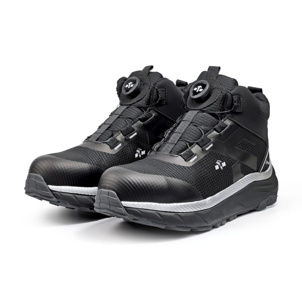 Black Hammer UltraGrip Pro Series Men Mid Cut Safety Shoe BHS-201630