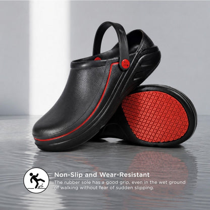 Black Hammer Black Safety Clogs (NO STEEL TOE) BHC-S085