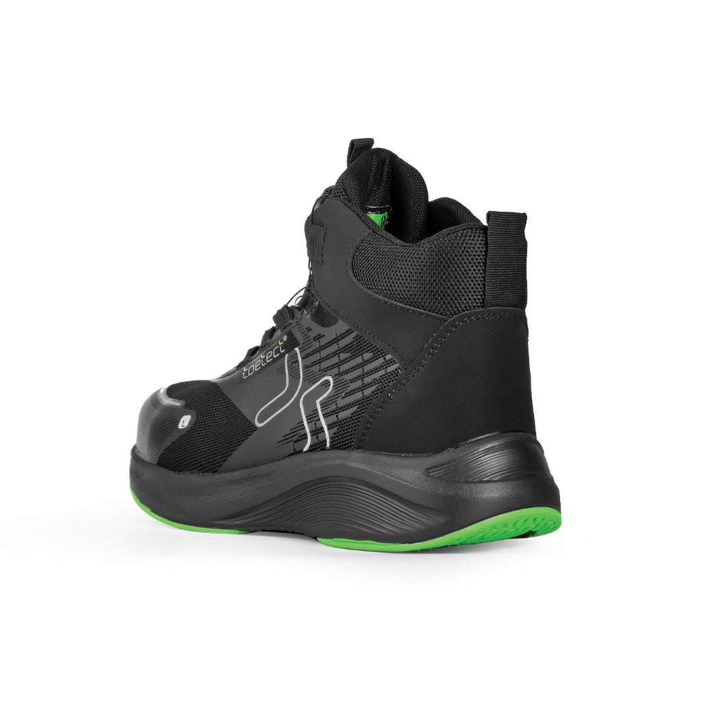 Toetect Men Mid Cut with Fast Lock Safety Shoe TOE-SP007
