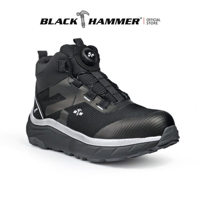 Black Hammer UltraGrip Pro Series Men Mid Cut Safety Shoe BHS-201630