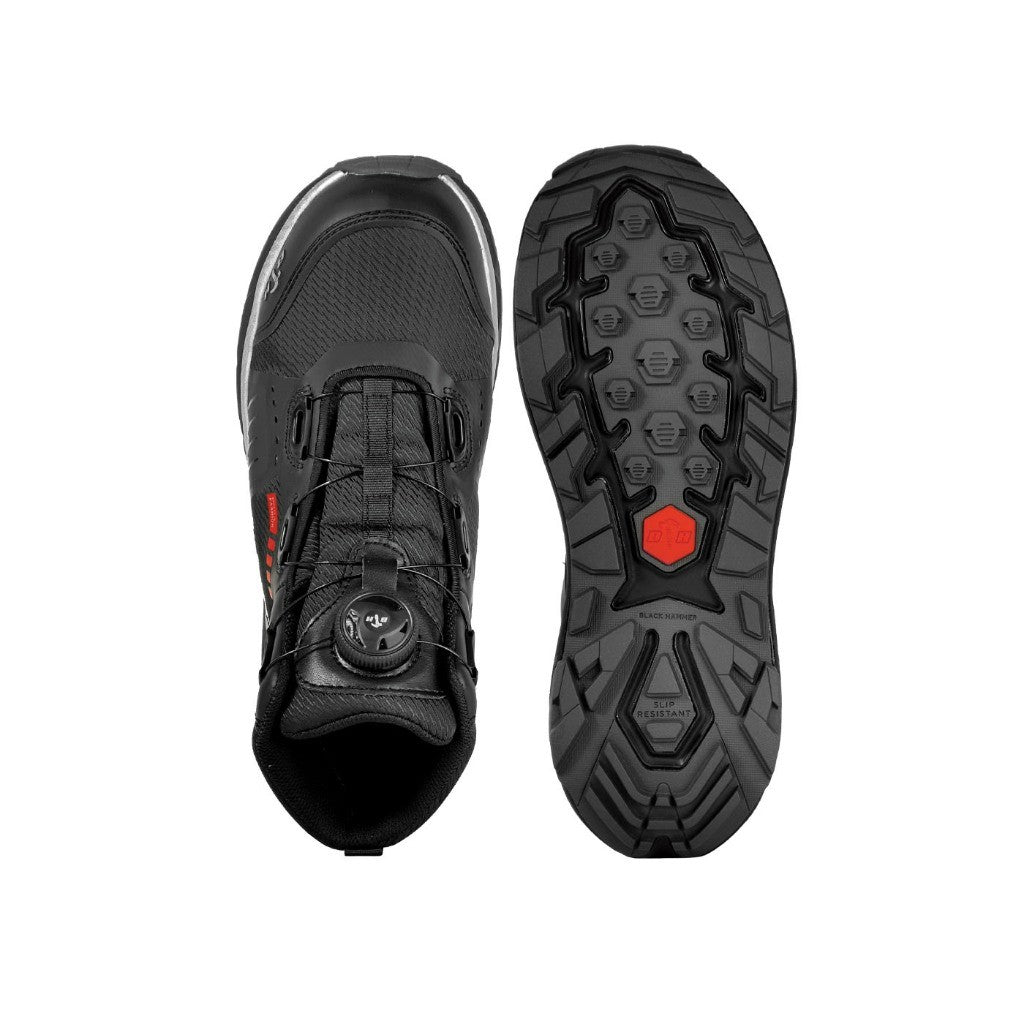 Black Hammer UltraGrip Pro Series Men Mid Cut Safety Shoe BHS-22006
