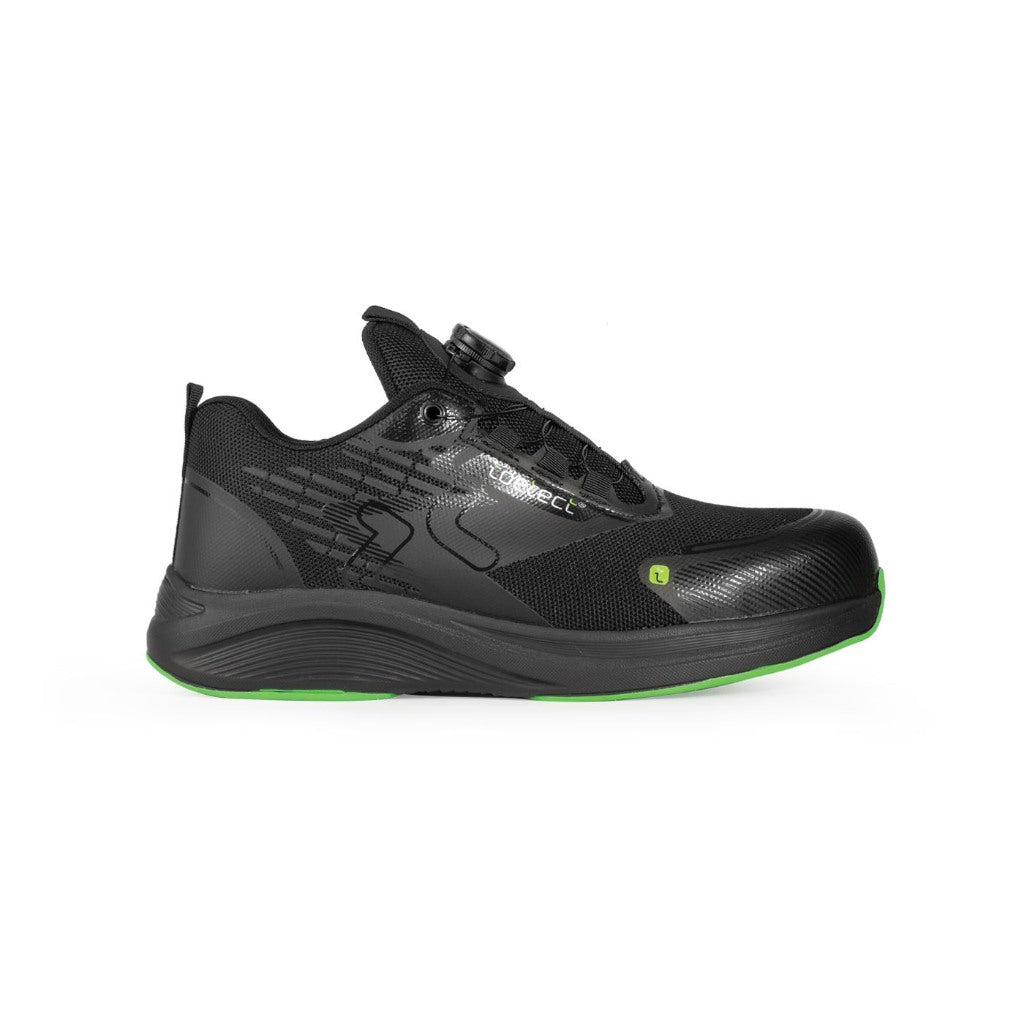 Toetect Men Low Cut with Fast Lock Safety Shoe TOE-SP006