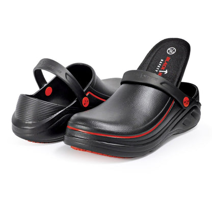 Black Hammer Black Safety Clogs (NO STEEL TOE) BHC-S085