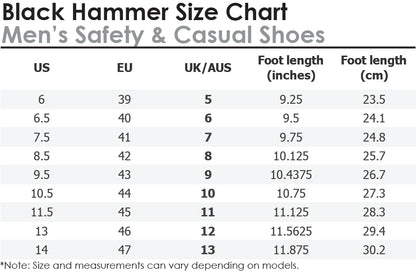 Black Hammer Safesole Premium Percision Insole BH0015