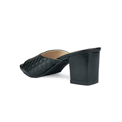 Jo& Women Open Toe Heels JO(887) - BLACK SAFE OUTLET