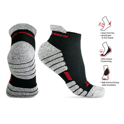 Black Hammer Heavy Duty Performance Low Ankle Socks ST00221