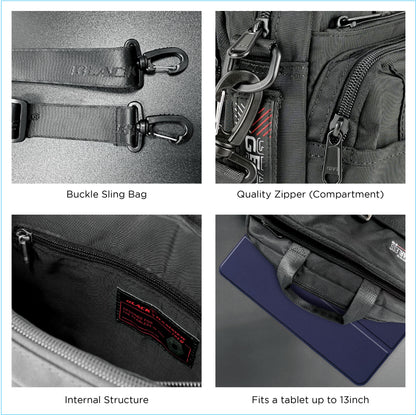 Black Hammer Men Briefcase 8060