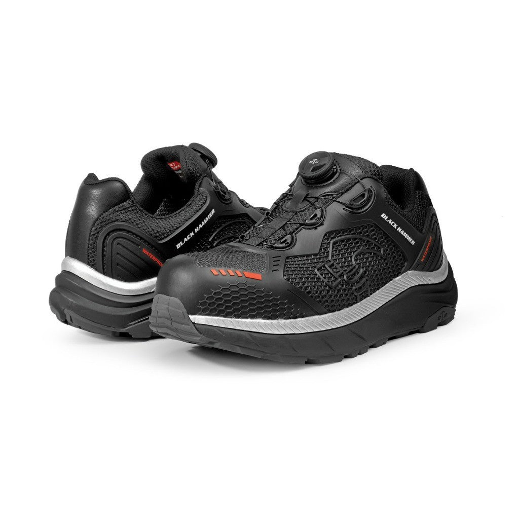 Black Hammer UltraGrip Pro Series Men Low Cut Safety Shoe BHS-22005