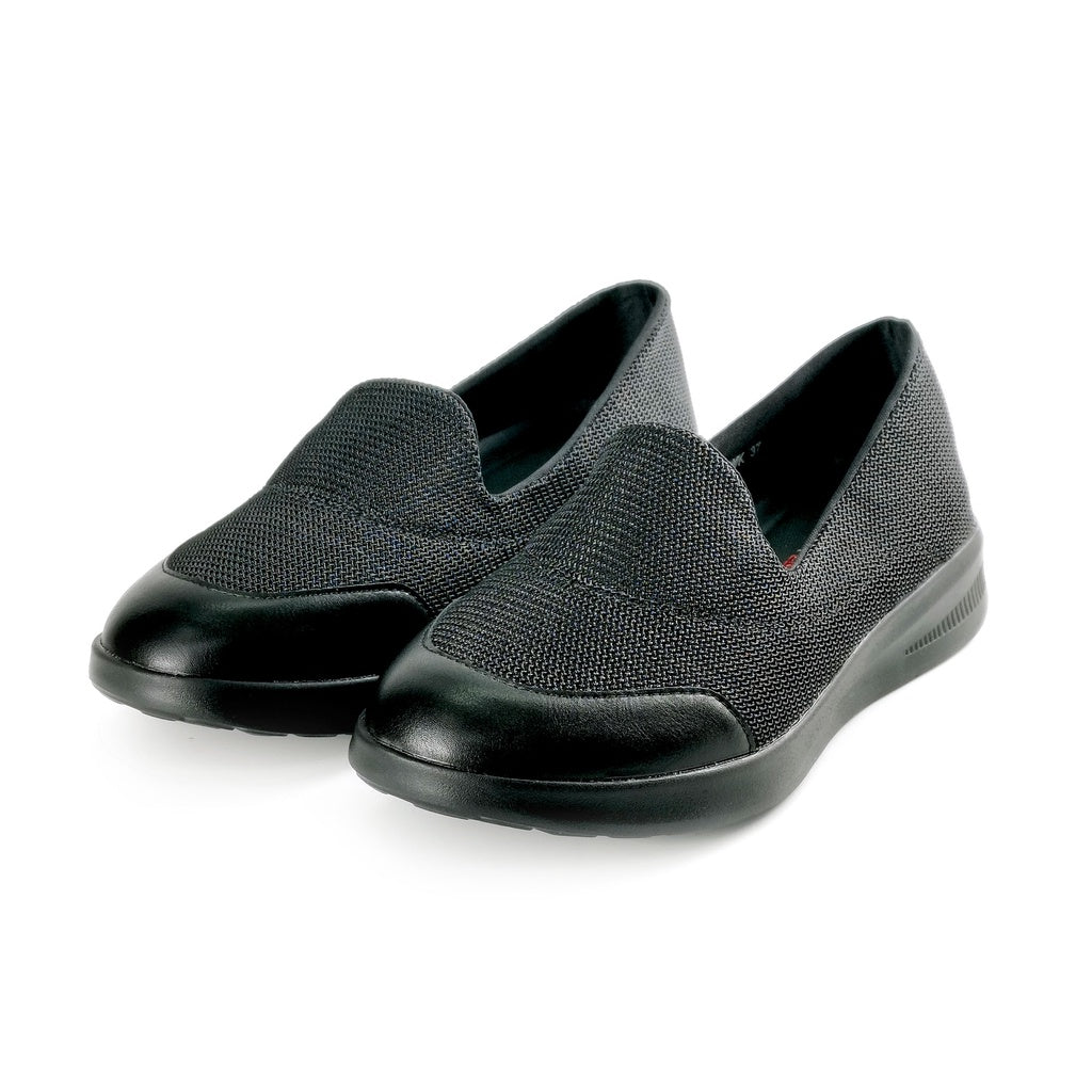 Black Hammer Women Ultralight Comfort Slip On Shoes BH3877WK