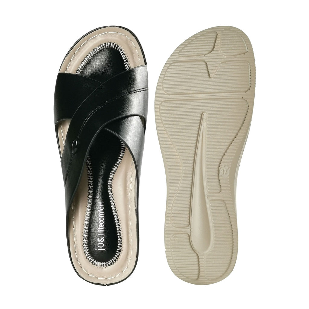 Jo& Women Comfort Slip On Sandals JS(2253)WK