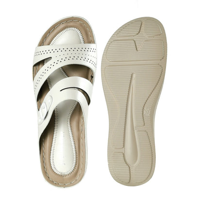 Jo& Women Comfort Slip On Sandals JS(2255)WK