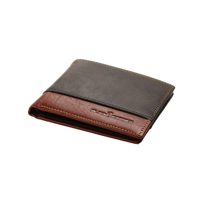 Black Hammer Genuine Leather Fold Over Wallet BHW001
