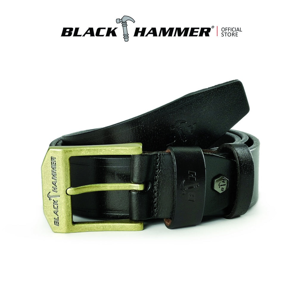 Black Hammer Men Genuine Leather Belt - BHB21001