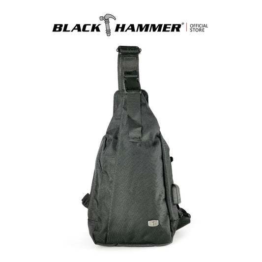 Black Hammer Men Chest Bag RG015 - BLACK SAFE OUTLET