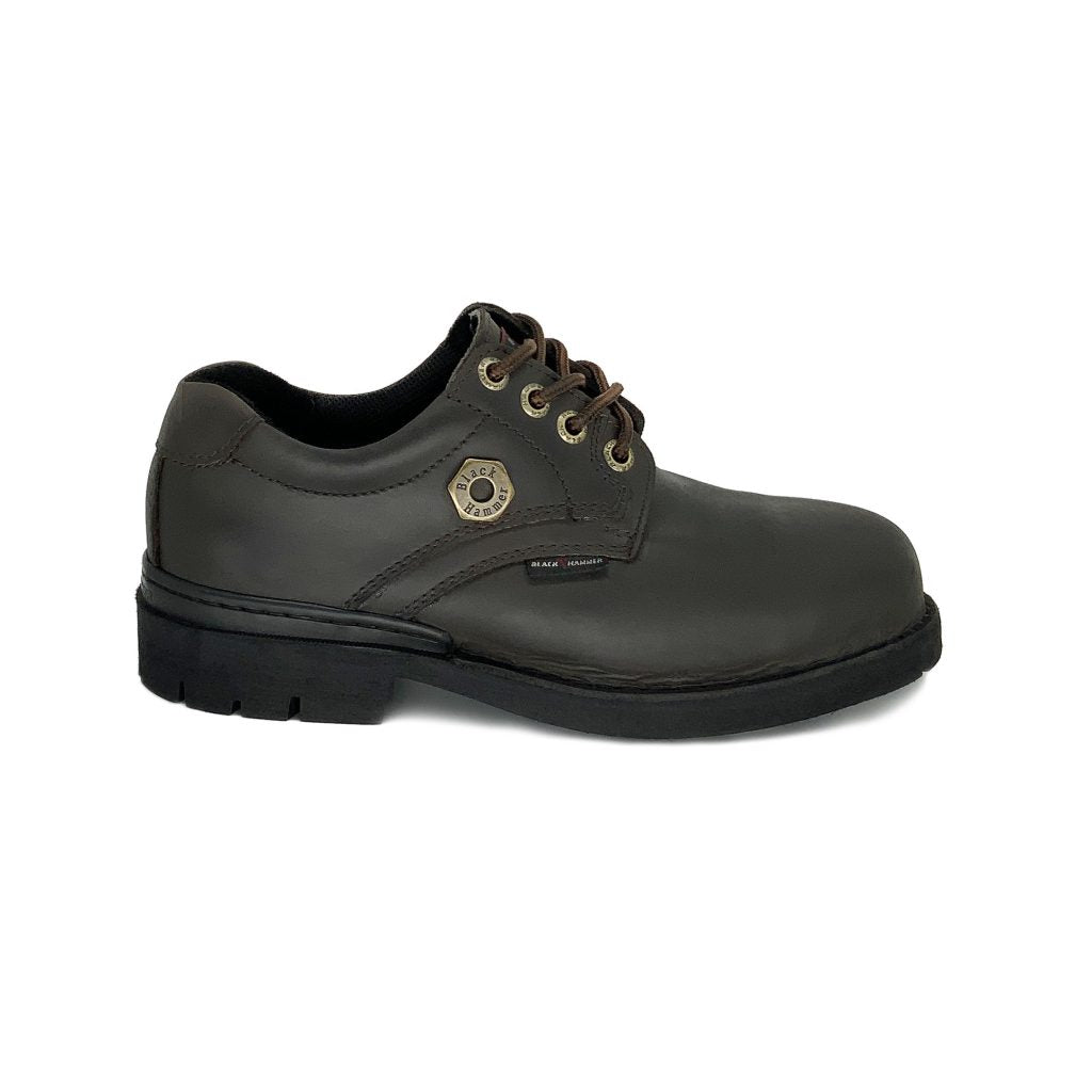 Black Hammer 4000 Series Low Cut Safety Shoes BH 4658 (SIRIM APPROVED) - BLACK SAFE OUTLET