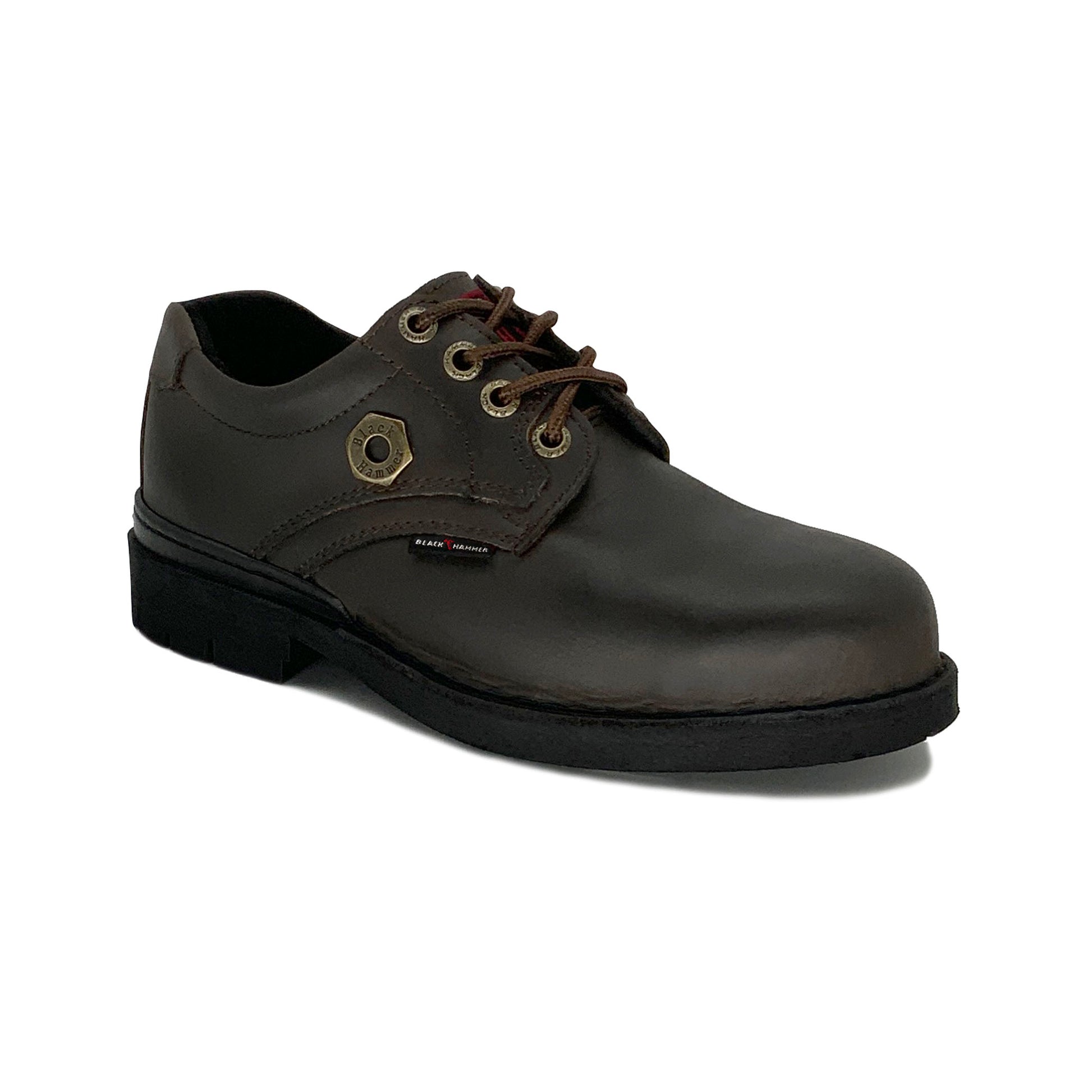 Black Hammer 4000 Series Low Cut Safety Shoes BH 4658 (SIRIM APPROVED) - BLACK SAFE OUTLET