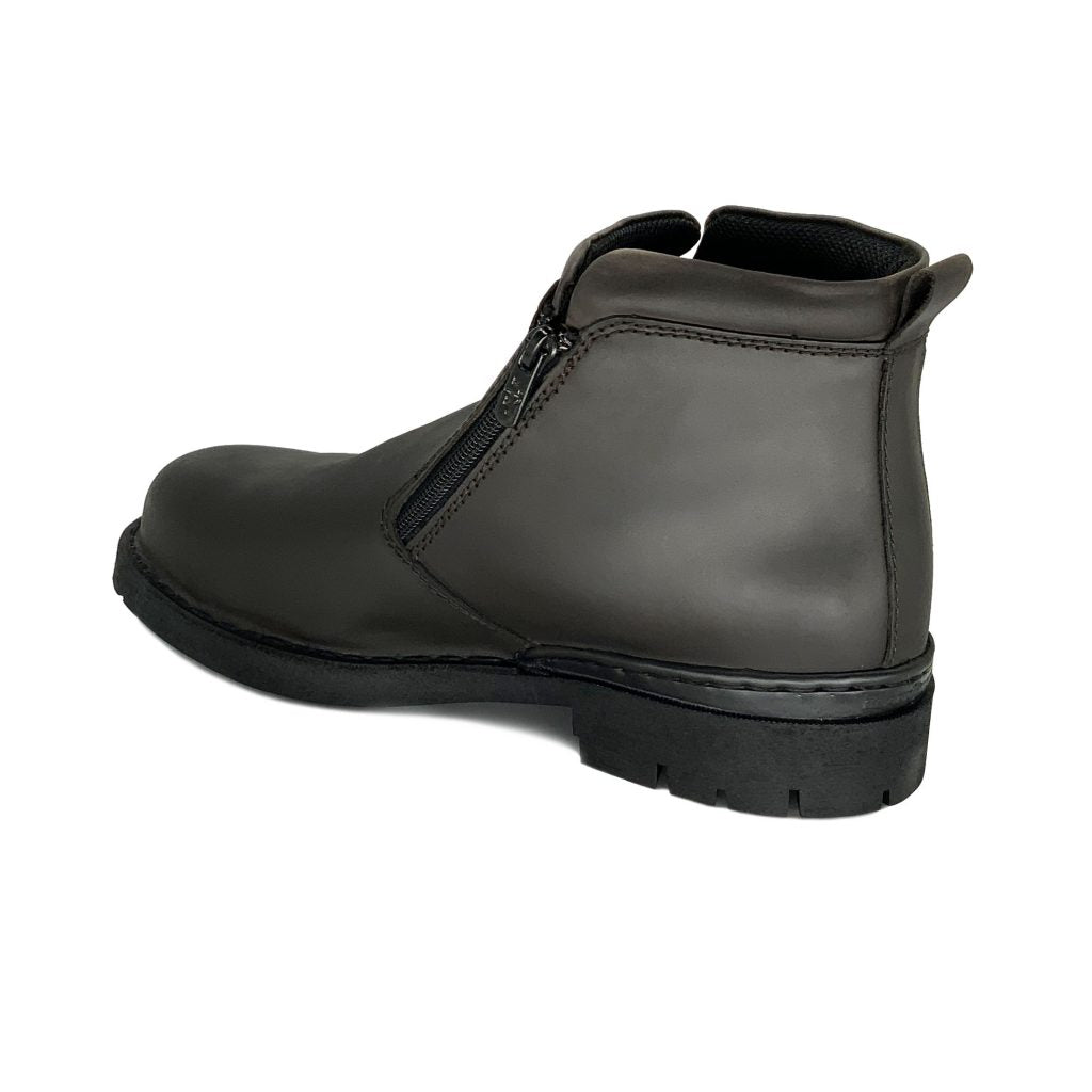 Black Hammer 4000 Series Mid Cut Safety Shoes BH4663 (SIRIM APPROVED) - BLACK SAFE OUTLET