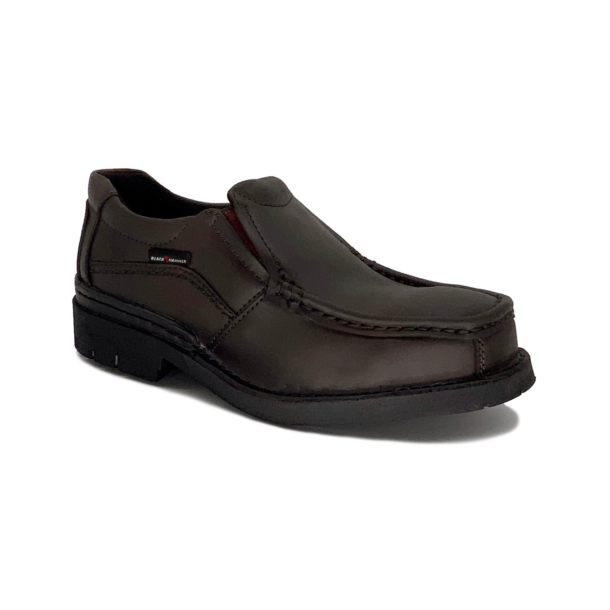 Black Hammer Men 4000 Series Low Cut Safety Shoes BH4671 - BLACK SAFE OUTLET
