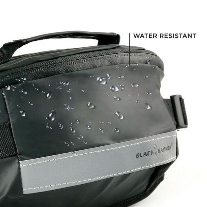 Black Hammer Men Water Resistant Waist Bag RG014
