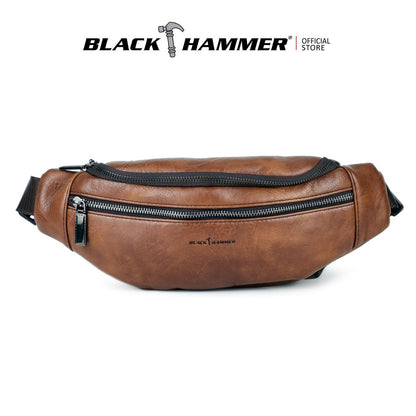 Black Hammer Brown Waist Bag (8825)