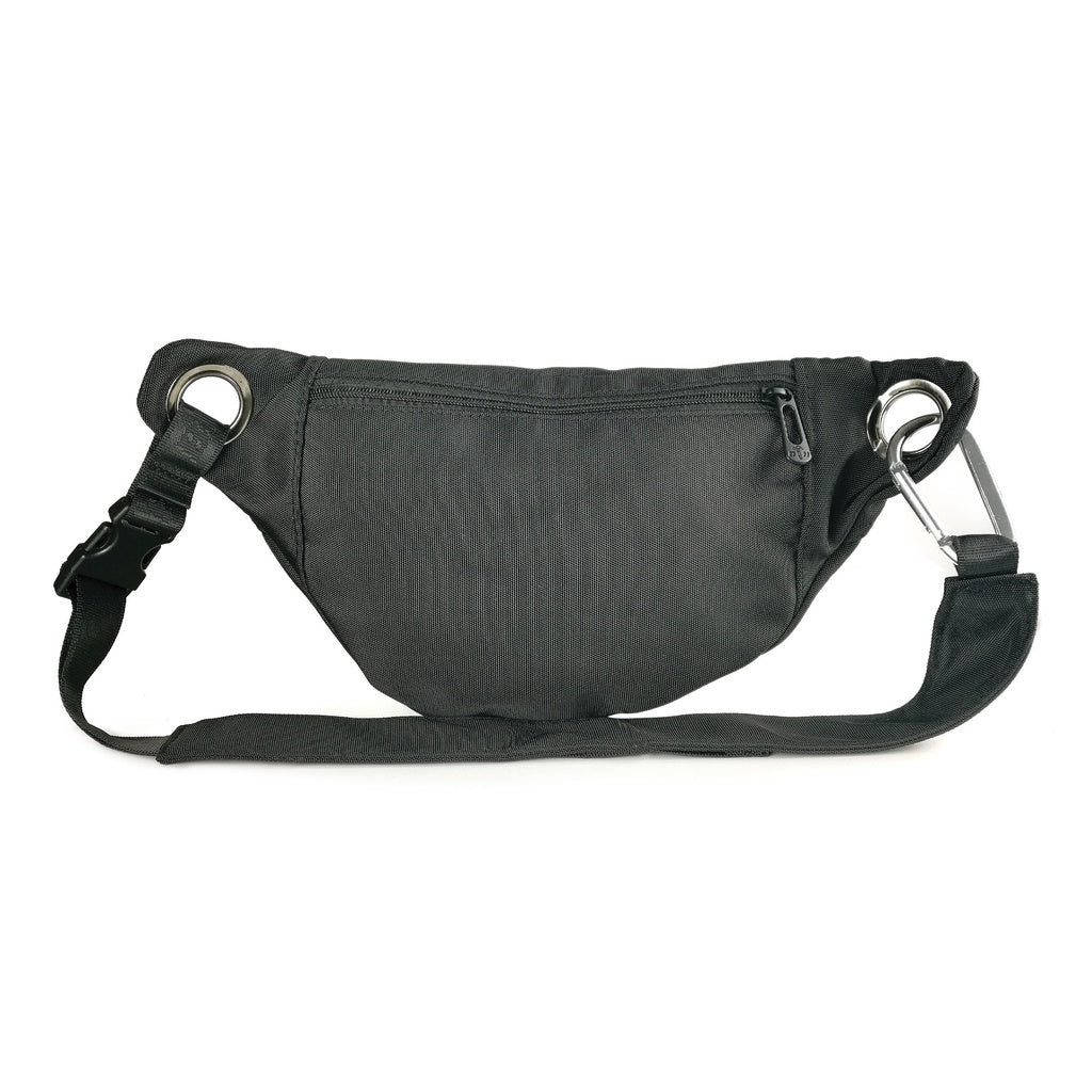 Black Hammer Water Resistant Waist Bag RG002 - BLACK SAFE OUTLET