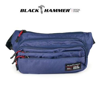 Black Hammer Water Resistant Waist Bag H7031