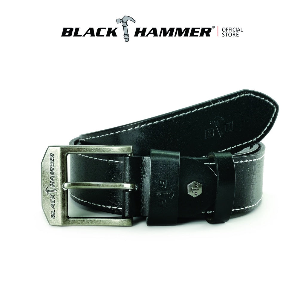 Black Hammer Men Genuine Leather Belt - BHB21002