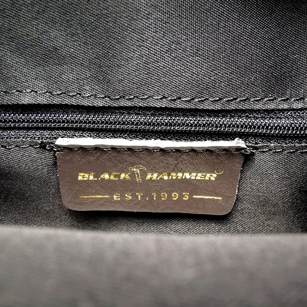 Black Hammer Men Genuine Leather Chest Bag RG8031
