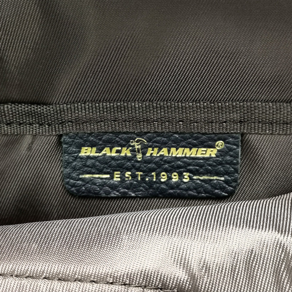 Black Hammer Men Genuine Leather Chest Bag RG8027