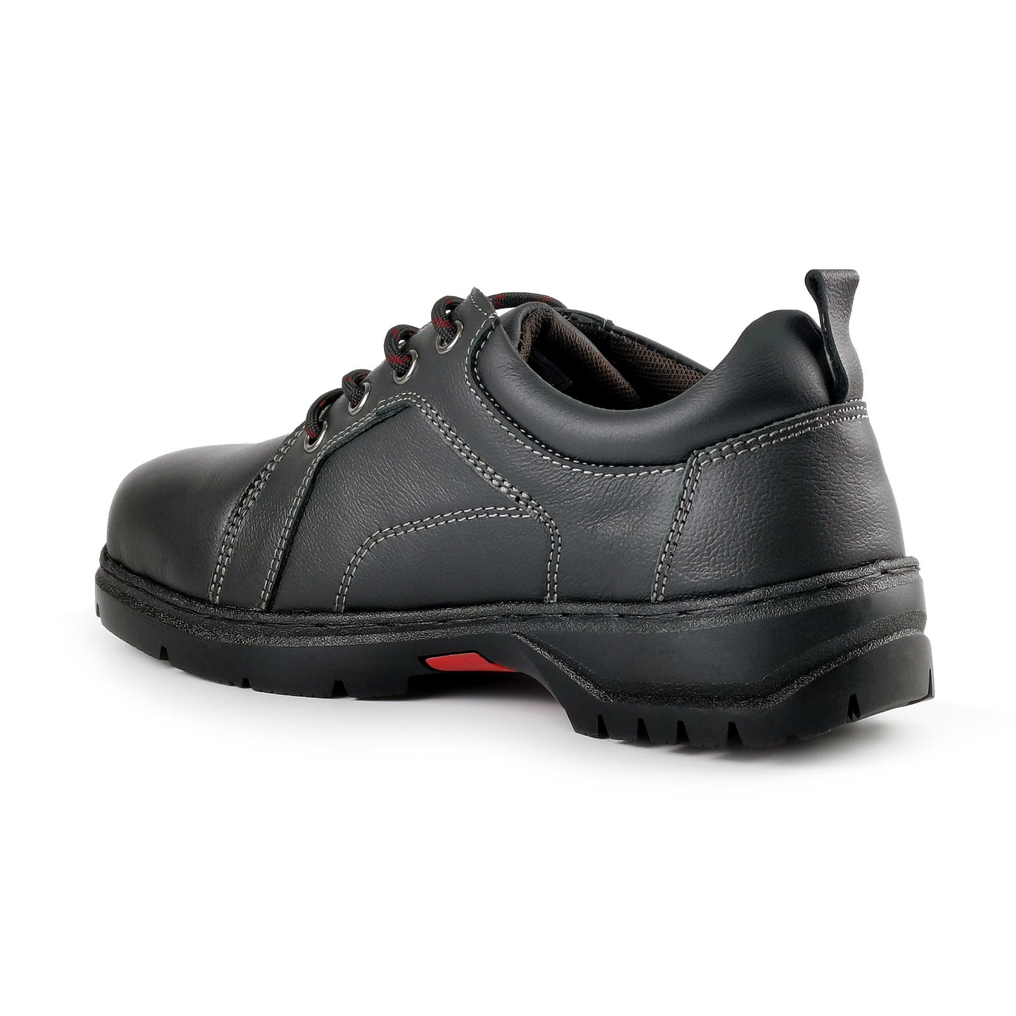 Black Hammer Low Cut Lace Up Ladies Safety Shoes BH 3887 - BLACK SAFE OUTLET