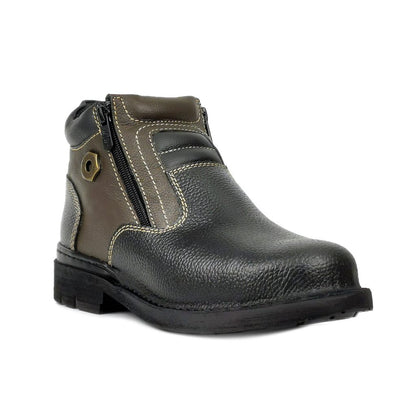 Blackhammer Midcut Durable genuine leather safety shoes with stitchingBlackhammer Midcut Durable genuine leather safety shoes with stitching