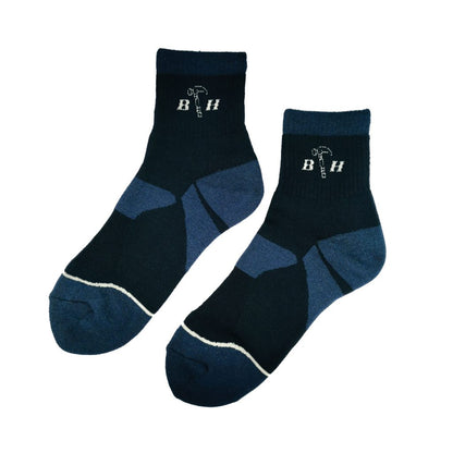 Black Hammer Heavy Duty Men Socks ST00206 - BLACK SAFE OUTLET