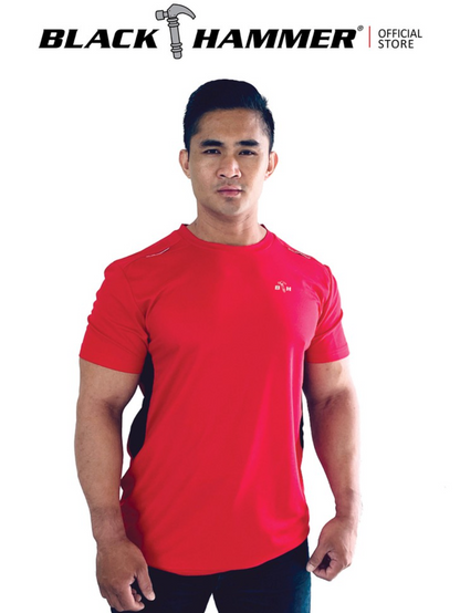Black Hammer T-Shirt With Round Neck - Red/Black/Grey DP0234