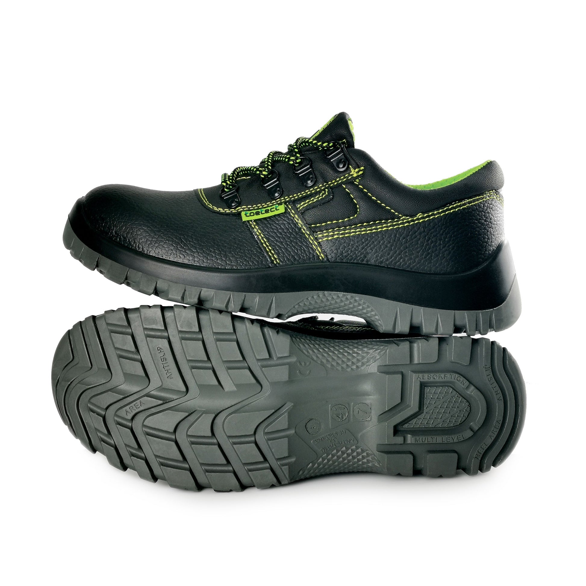 Low-cut Lace Up ToeTect Sporty Safety Shoes TOE-SR1002