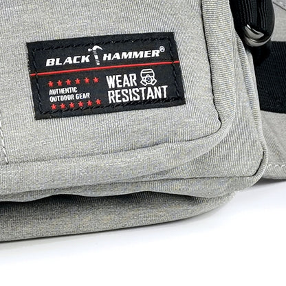 Black Hammer Water Resistant Waist Bag H2062