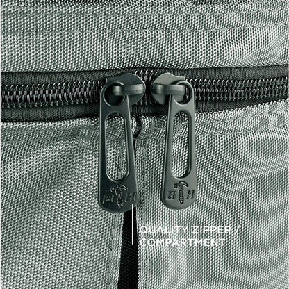 Black Hammer Water Resistant Waist Bag RG002 - BLACK SAFE OUTLET