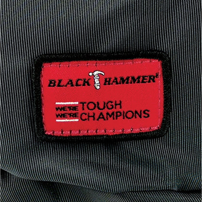 Black Hammer Men Waist Bag RG011 - BLACK SAFE OUTLET