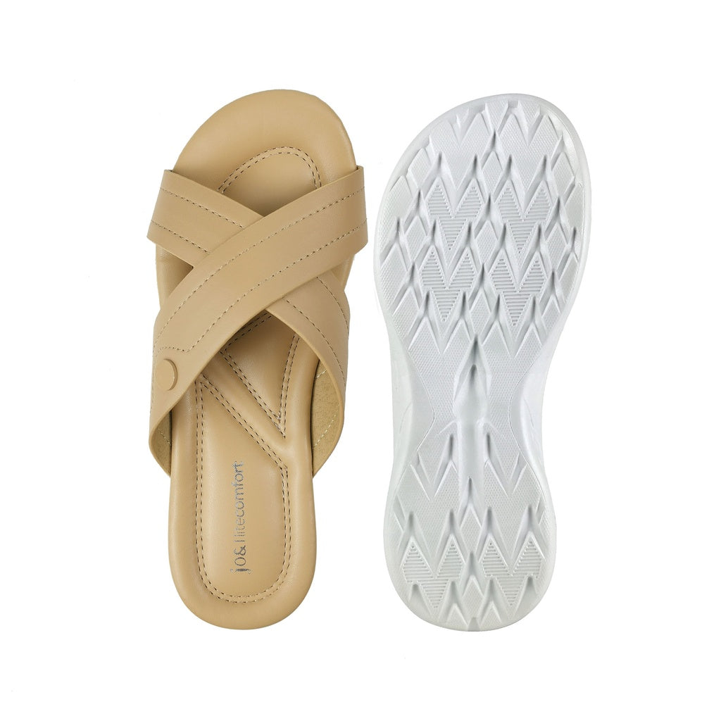Jo& Women Comfort Slip On Sandals J1906/216-WK