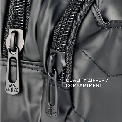 Black Hammer Water Resistant Waist Bag RG004 - BLACK SAFE OUTLET