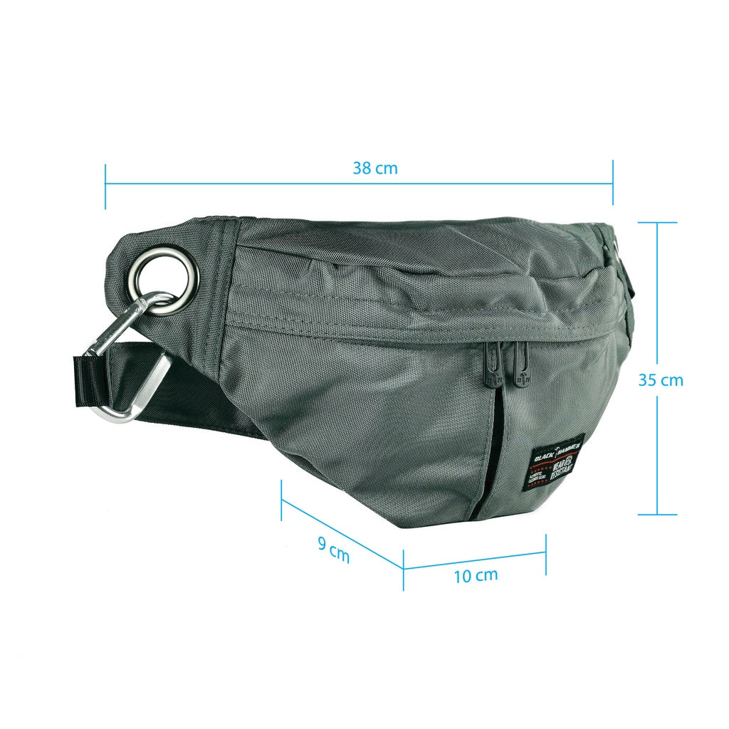 Black Hammer Water Resistant Waist Bag RG002